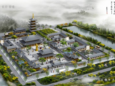 泗县寺庙建筑总体规划方案